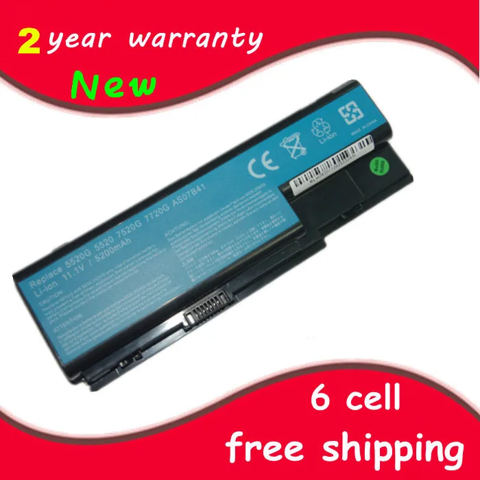 New Notebook batteries Laptop battery For Acer AK.006BT.019 AS07B31 AS07B41 AS07B51 AS07B61 AS07B71 LC.BTP00.008 LC.BTP00.014