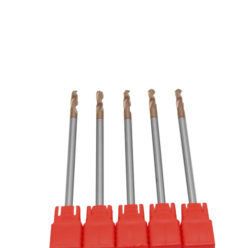 1pcs Tungsten Steel Spot Drill Bit 4mm 6mm Diameter 100L Weld Cutter Titan Coated Twist Drill Bit for Woodworking Chamfer
