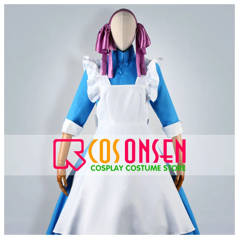 

COSPLAYONSEN Kagerou Project Marry Kozakura Cosplay Costume Dress With Apron Any Size