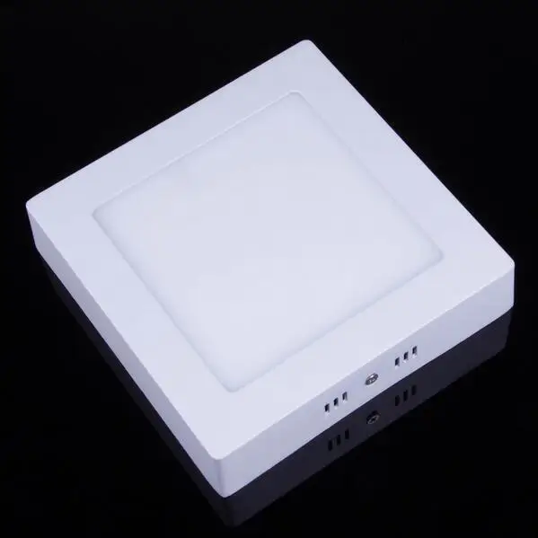 6W 12W 18W AC85-265V Square Ceiling Surface Mounted LED Panel Light for foyer and kitchen study