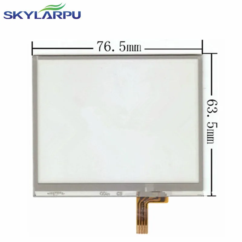 

skylarpu New 3.5 inch 4 wire Resistive Touch Screen Panel 76.5mm*63.5mm touch screen 76mm*63mm digitizer panel free shipping