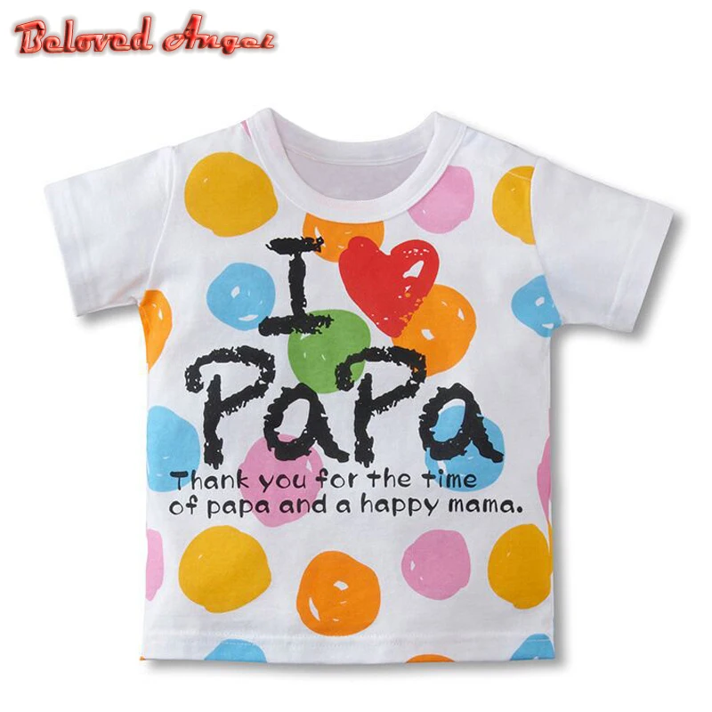 

Boys Girls T-Shirts Clothing 100% Cotton Short Sleeve Novelty Design Cartoon Printed Pattern Children T Shirt Summer Tees Tops