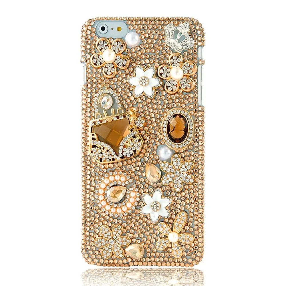 Diamond Rhinestone Case For Samsung Galaxy S26 Ultra S25 Plus S24 iPhone 17 Pro Max Air 16 Plus 15 14 Case Cover Phone Shell Bag