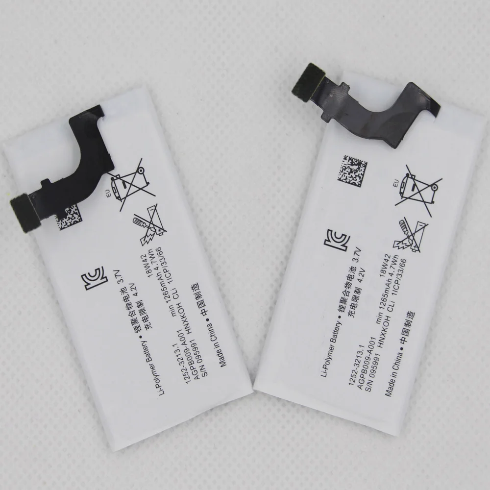 

5pcs 20pcs 1265mAh Replacement Battery AGPB009 A001 For Sony Xperia P LT22 LT22I AGPB009-A001 Mobile phone Batteries