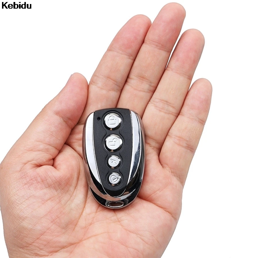 kebidu Remote Control Cloning Gate for Garage Door Car Alarm Products Keychain 433 Mhz