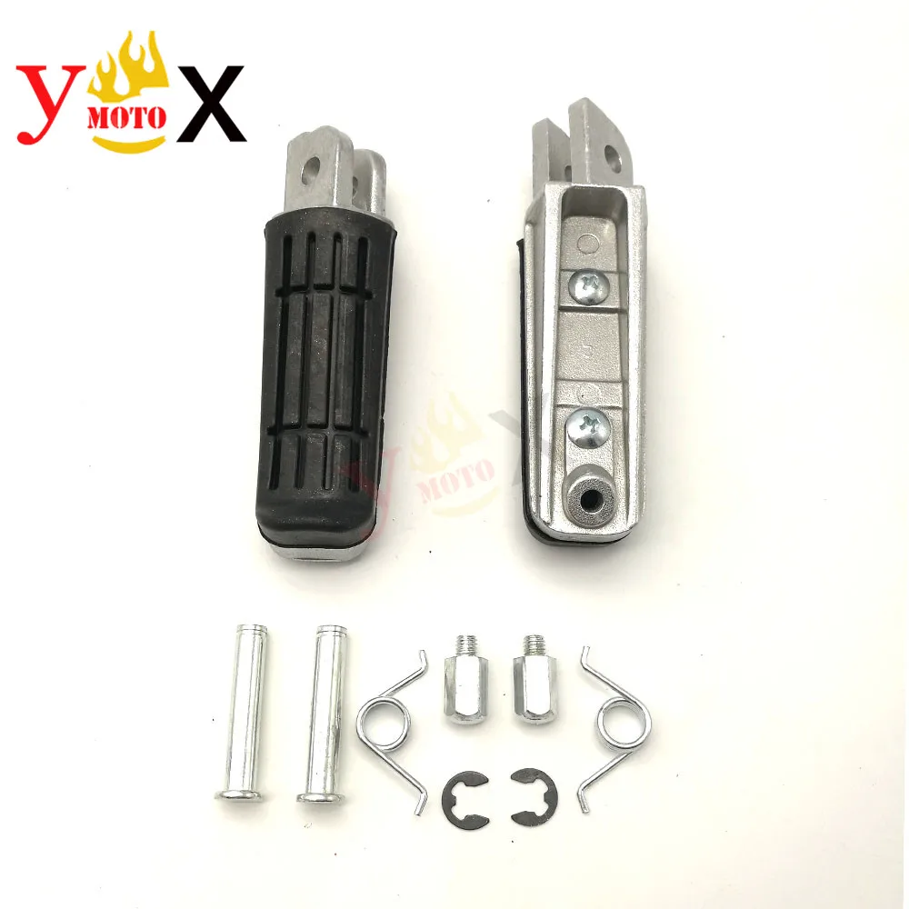 Reposapiés delantero para motocicleta, reposapiés para Yamaha FZ1000 XJ6 TDM850 TDM900 BT1100 FJ1200 YZF600 YZF600R YZF1000R BT1100 SRV250 FZX