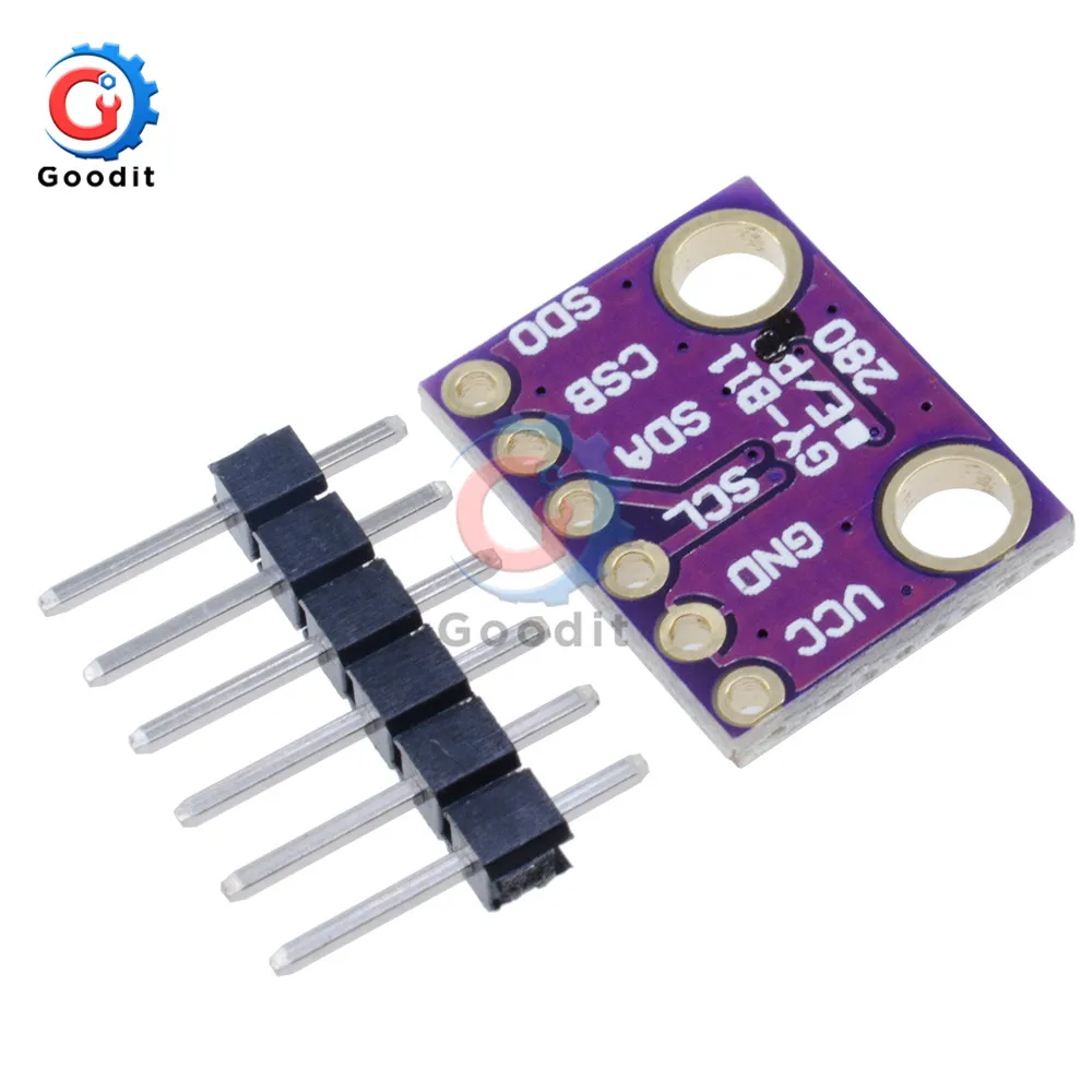 I2C / SPI BMP280 3.3 Digital Barometric Pressure Altitude Sensor High Precision Atmospheric Module for arduino Replace BMP180