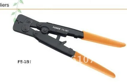 FS-3B1 One Hand Mini Japanese Style Crimping Plier Crimper For Insulated Terminals AWG 30-17 Square mm0.3-1.0