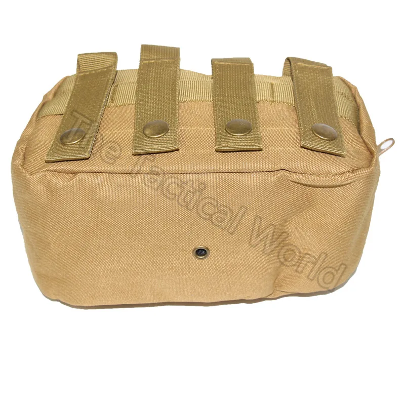 Outdoor Tactical Horizontal Molle Pouch Waist Tactical Emergency Survival pockets Recovery Camping Multicam Airsoft Tool pouch