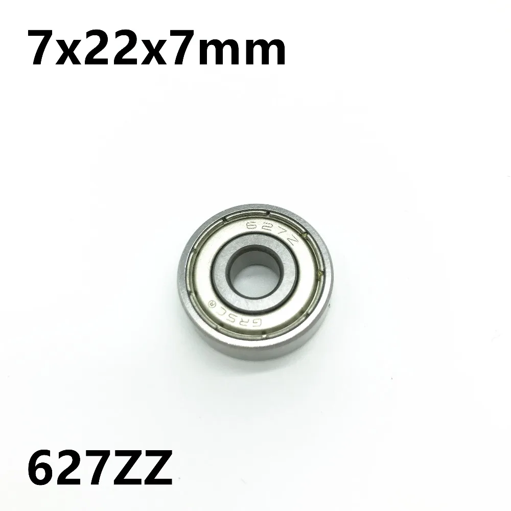 10Pcs 627ZZ 627-2RS 627-2Z R-2270ZZ 7x22x7 mm Deep groove ball bearing Miniature bearing High quality 627Z