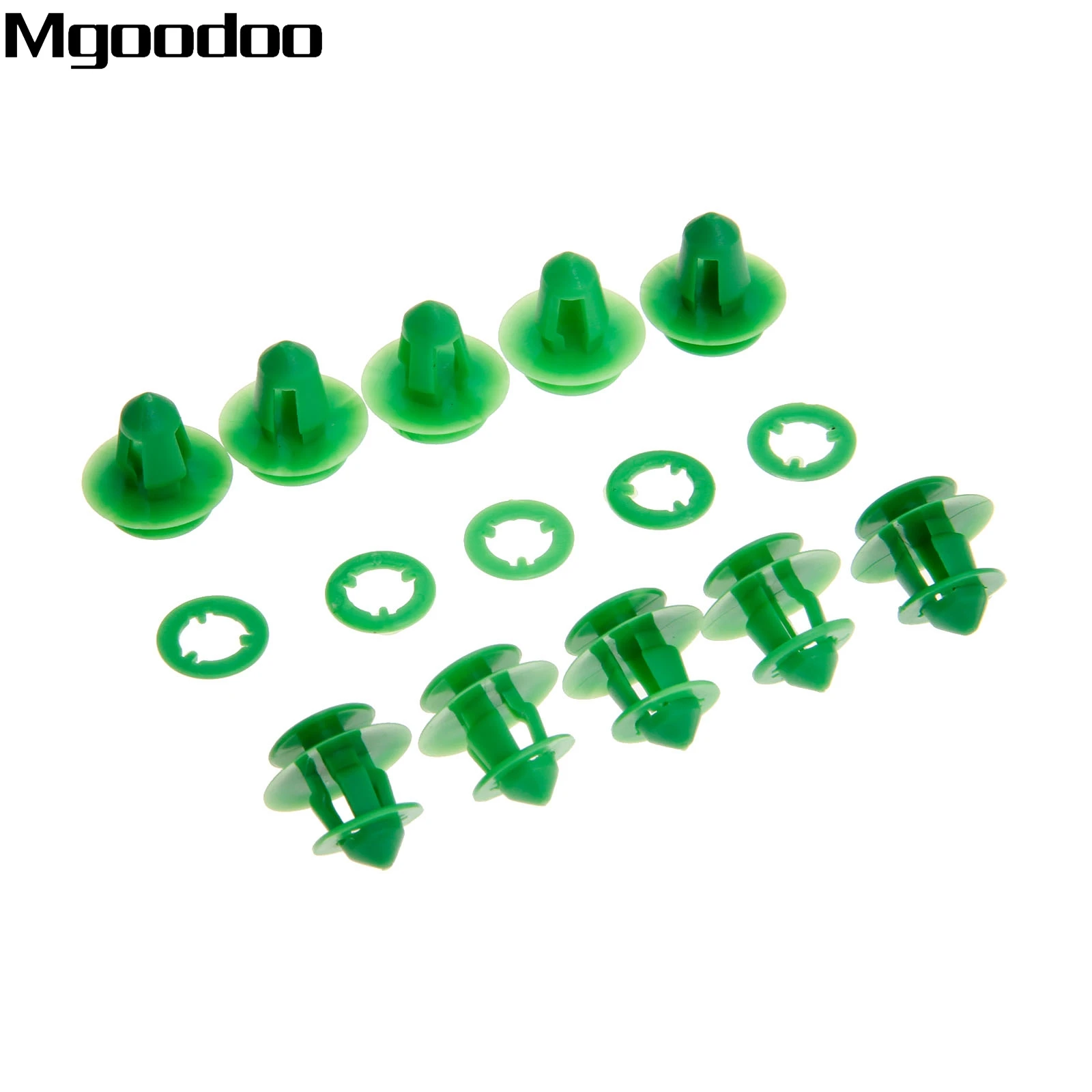 

10pcs Car Door Card Trim Panel Clips Rear Tailgate Interior A0009912771 For Mercedes Benz VITO VIANO W639 Green Auto Fasteners