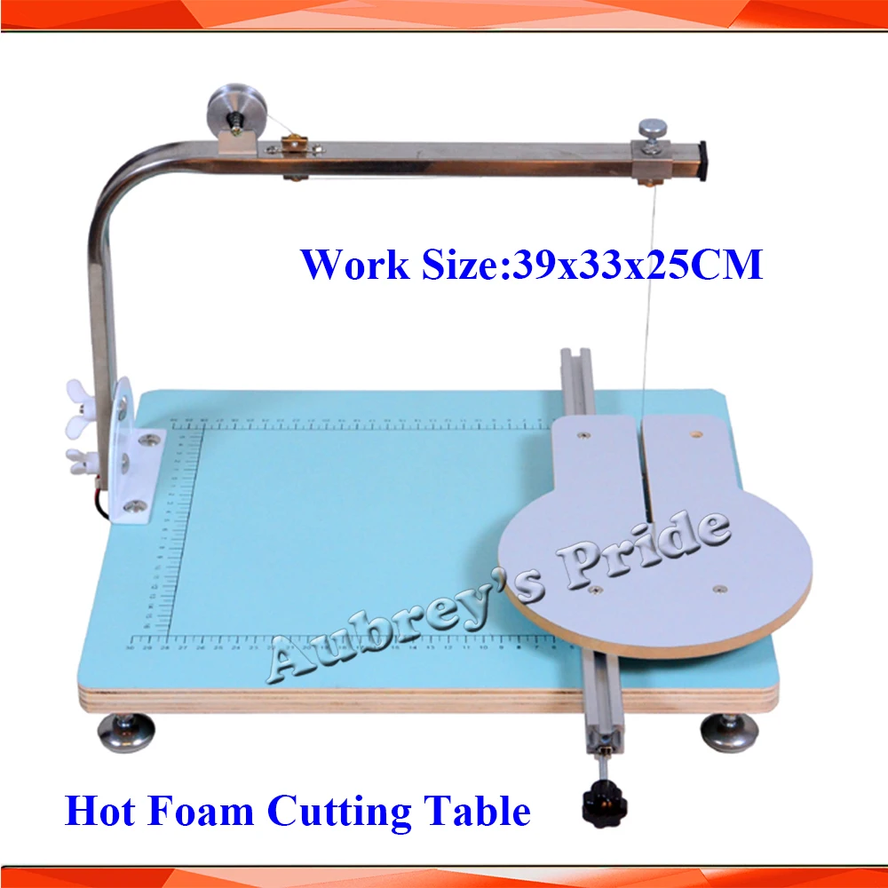 110/220V 39*33*25cm Table Tool Craft Hot Knife Styrofoam Cutter CUTS FOAM KT Board WAX Cutting Machine Working Stand