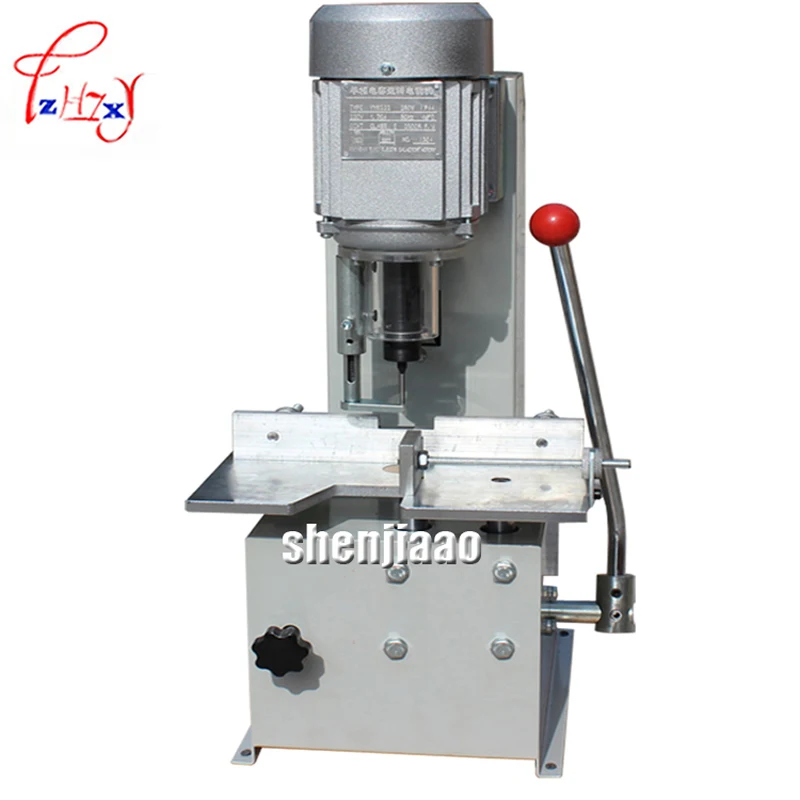 Electric paper hole punch machine,Electric Paper Drilling Machine, Single Drilling Hole for Paper Labels Binding Machine, Menu