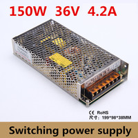 high quality Switching power supply power suply unit DC 36V 4.2A 150W power supply ac dc converter wholesales (s-150-36)