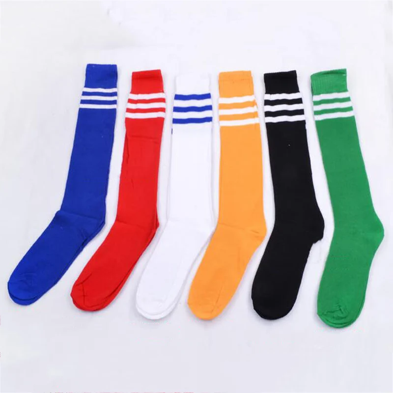 1 paar Über Knie Knöchel Knie-Hohe Frauen Männer Socken Gestreiften Cheerleading Socken Unisex Zubehör Legging Strümpfe Kostenloser Versand