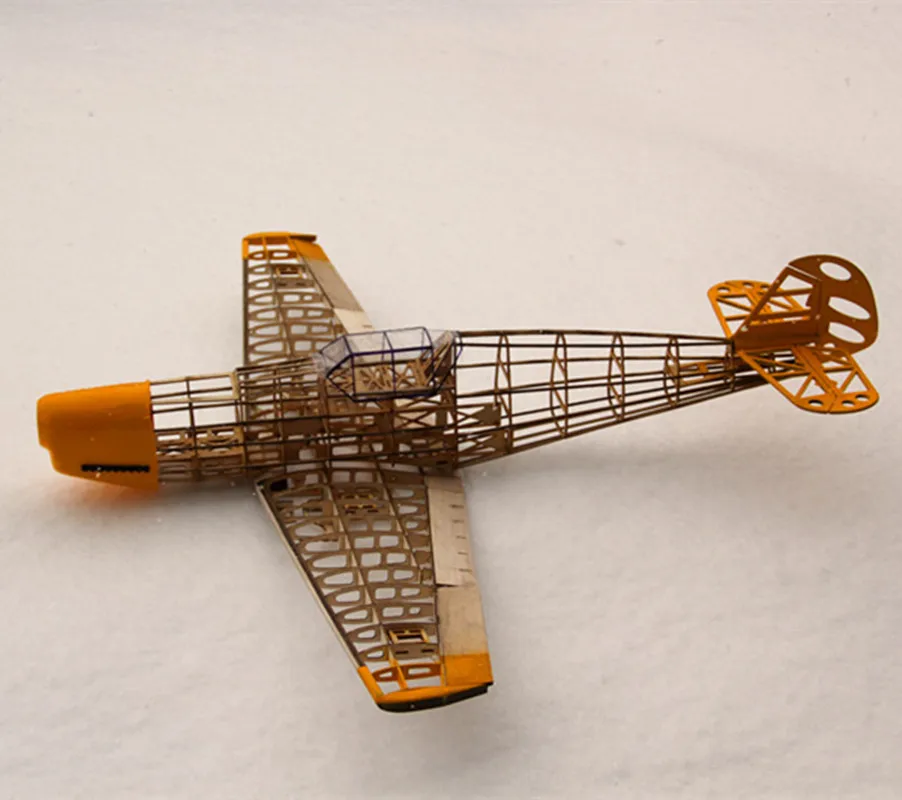 Kit d'avion en bois Balsa découpé au laser RC, cadre BF109, envergure 1020mm, kit de construction de modèles, nouveau