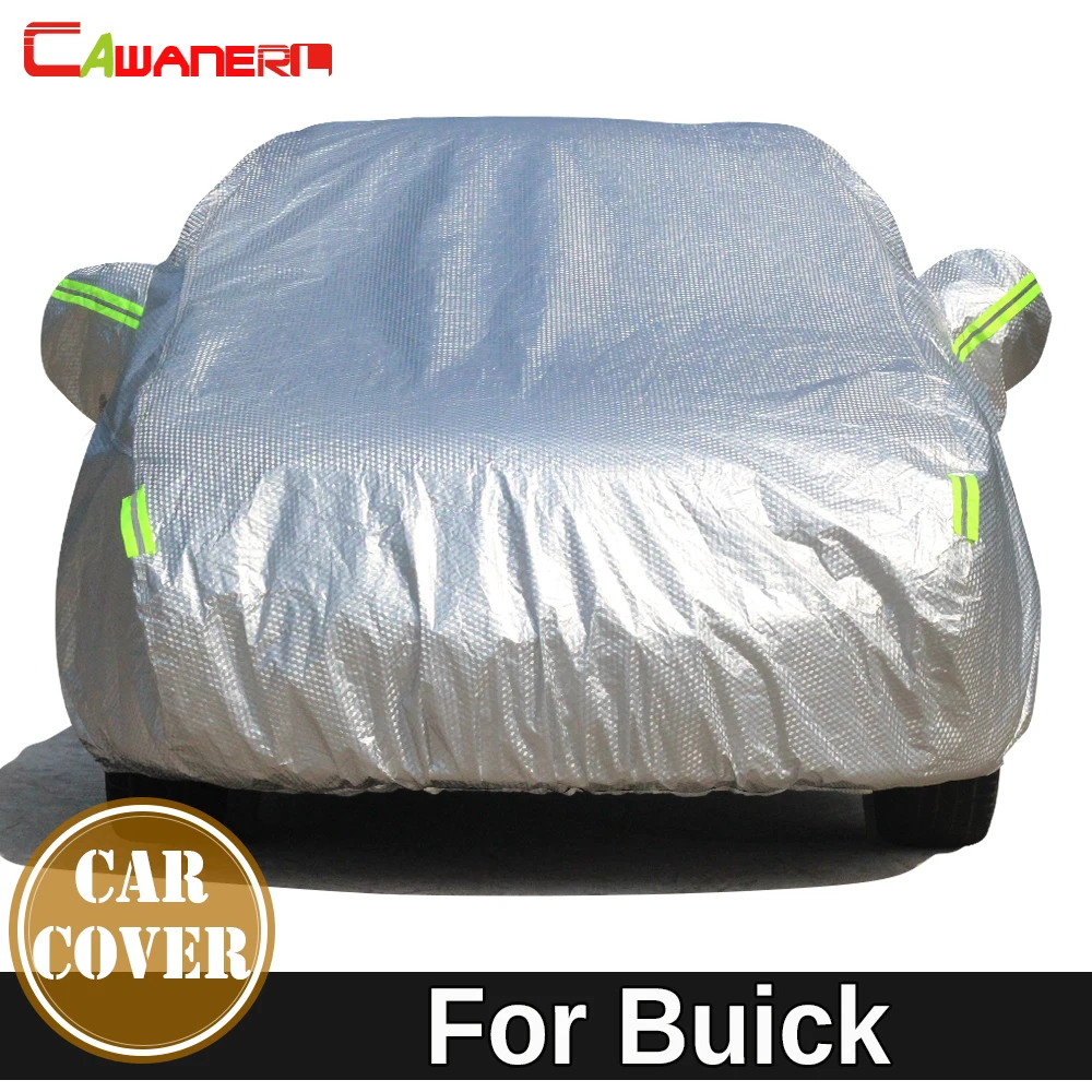 Cawanerl Cotton Car Cover Sun Rain Snow Hail Resistant Cover For Buick Electra LeSabre Lucerne Rainier Reatta Skylark Verano