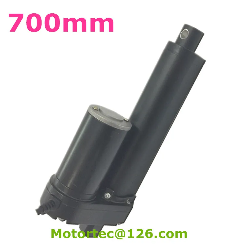 

12VDC 24VDC 700mm stroke 110mm/s fast speed 3500N 350KG 770LB force New heavy duty customized linear actuator motor