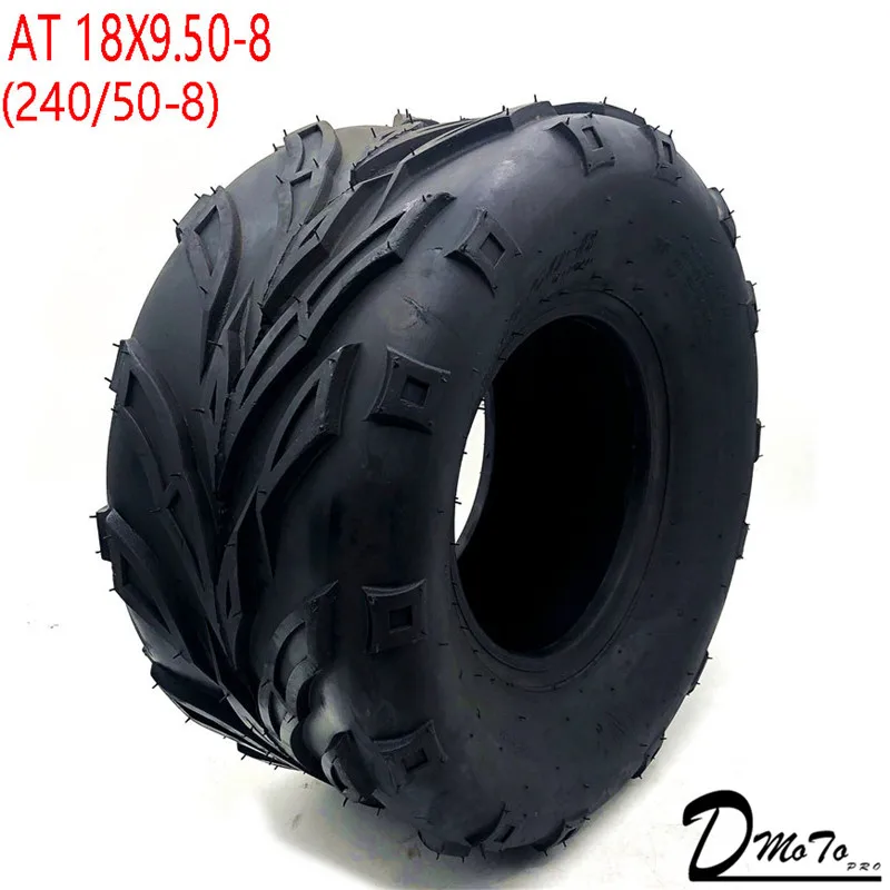 18X9.50-8(240/50-8) Kart Auto Parts 7 inch ATV Tires 18X9.50-8 18*9.50-8 Highway Tire Wear-resistant Wheel Tires