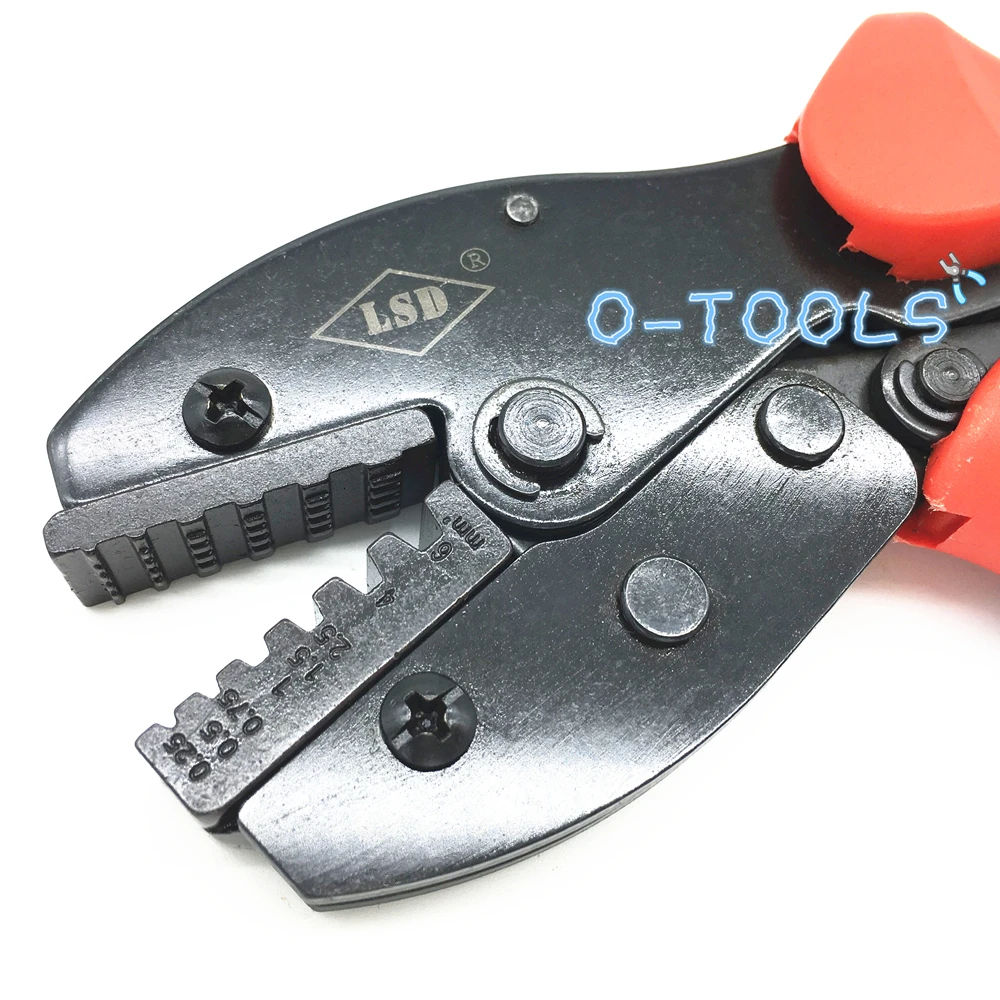 Multi crimping range 30-10AWG cable end sleeve cirmping tools crimping pliers for wire-end ferrules 0.25-6mm2 LY-256GF