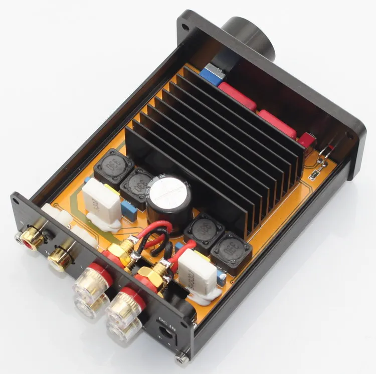 

DC24 100W+100W mini 2.0 channel TDA7498 Class D digital power amplifier