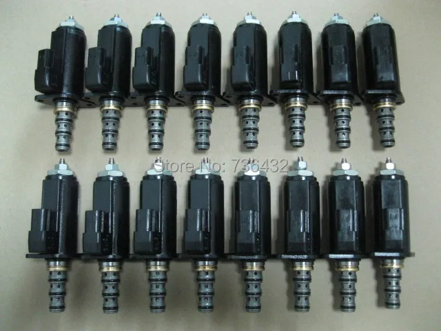 

Fast Free shipping! Kobelco SK200- 6 hydraulic pump solenoid valve 30C40-111 - Kobelco excavator solenoid valve