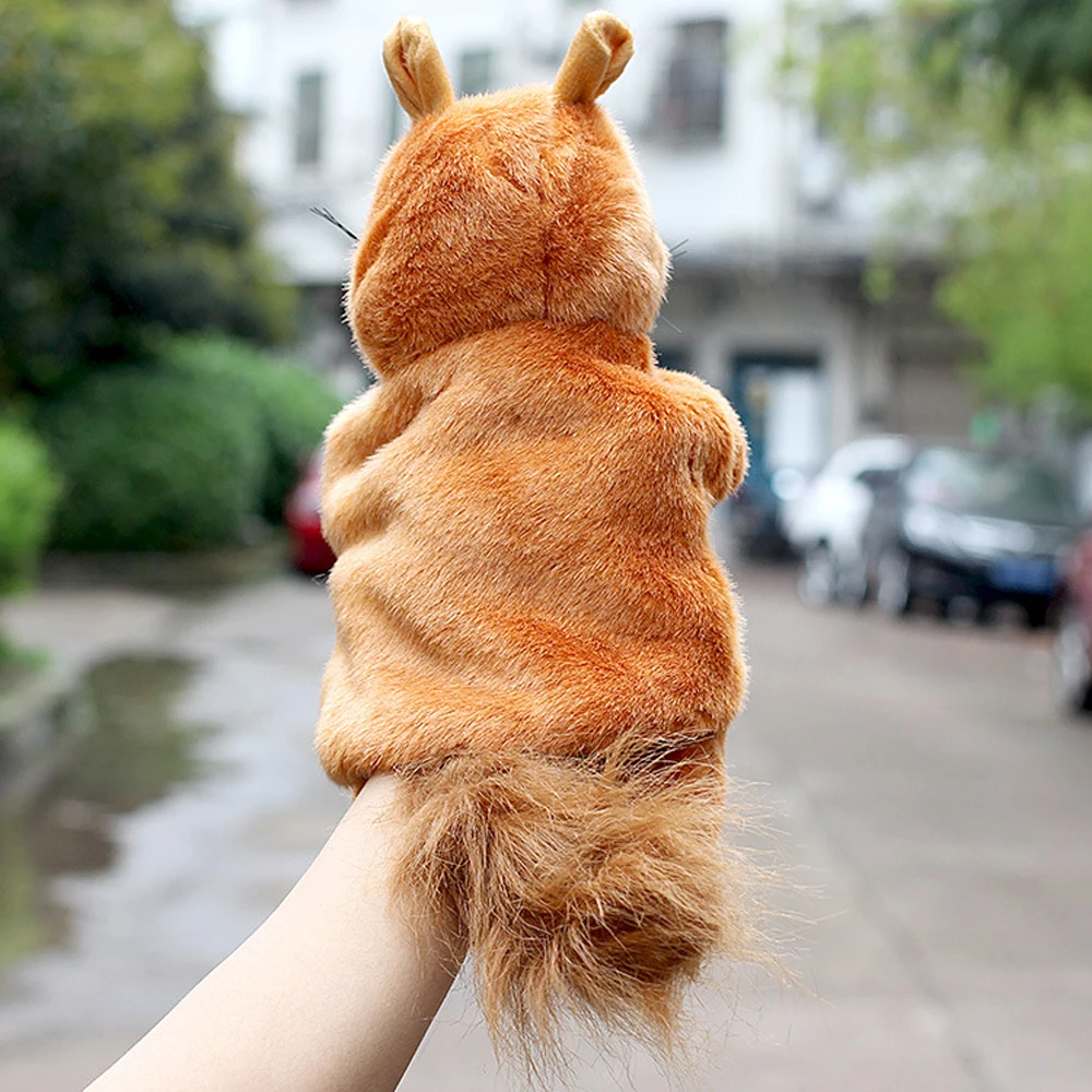 Squirrels And Voles Children Hand Puppet Stuffed Plush Toy