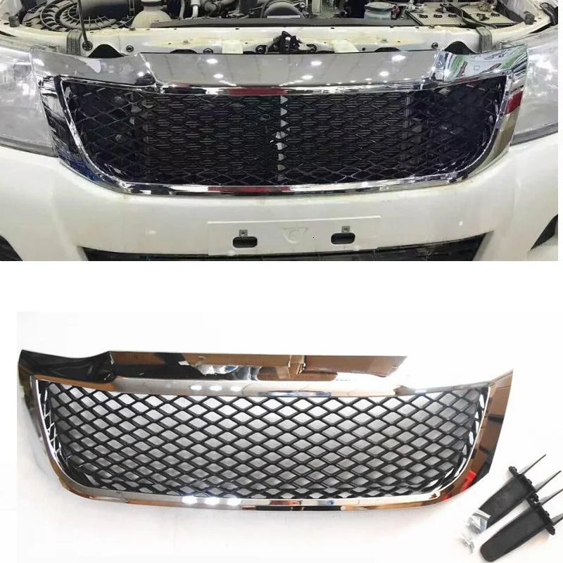 CITYCARAUTO OWN DESIGN MODIFIED CHORMED RACING GRILLE PICKUP FRONT GRILL GRILLE MASK  for HILUX VIGO 2012-2014 raptor GRILLs