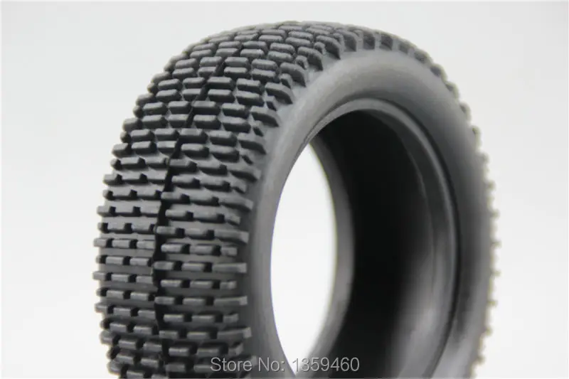 4pcs 1/10 Buggy Off-Road Tires Tyre( Lineae) fits for 1:10 4WD Buggy Car 1/10 Tire 27013