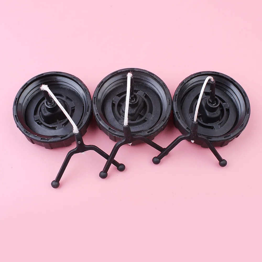 3pcs/lot Fuel Gas Oil Tank Cap For Stihl MS180 MS170 MS 180 170 018 017 Chainsaw Spare Part