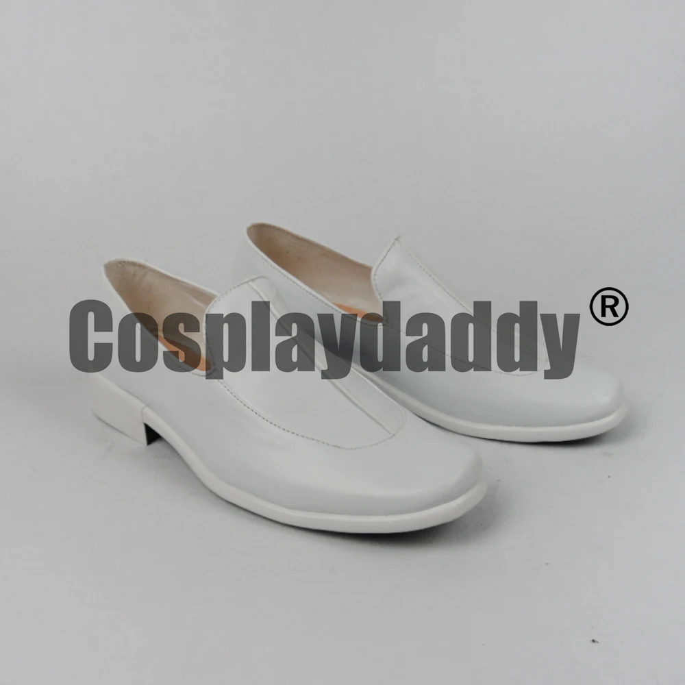 Fate/Extella Master Male Protagonist Shujinko Kishinami Game Cosplay White Shoes H016