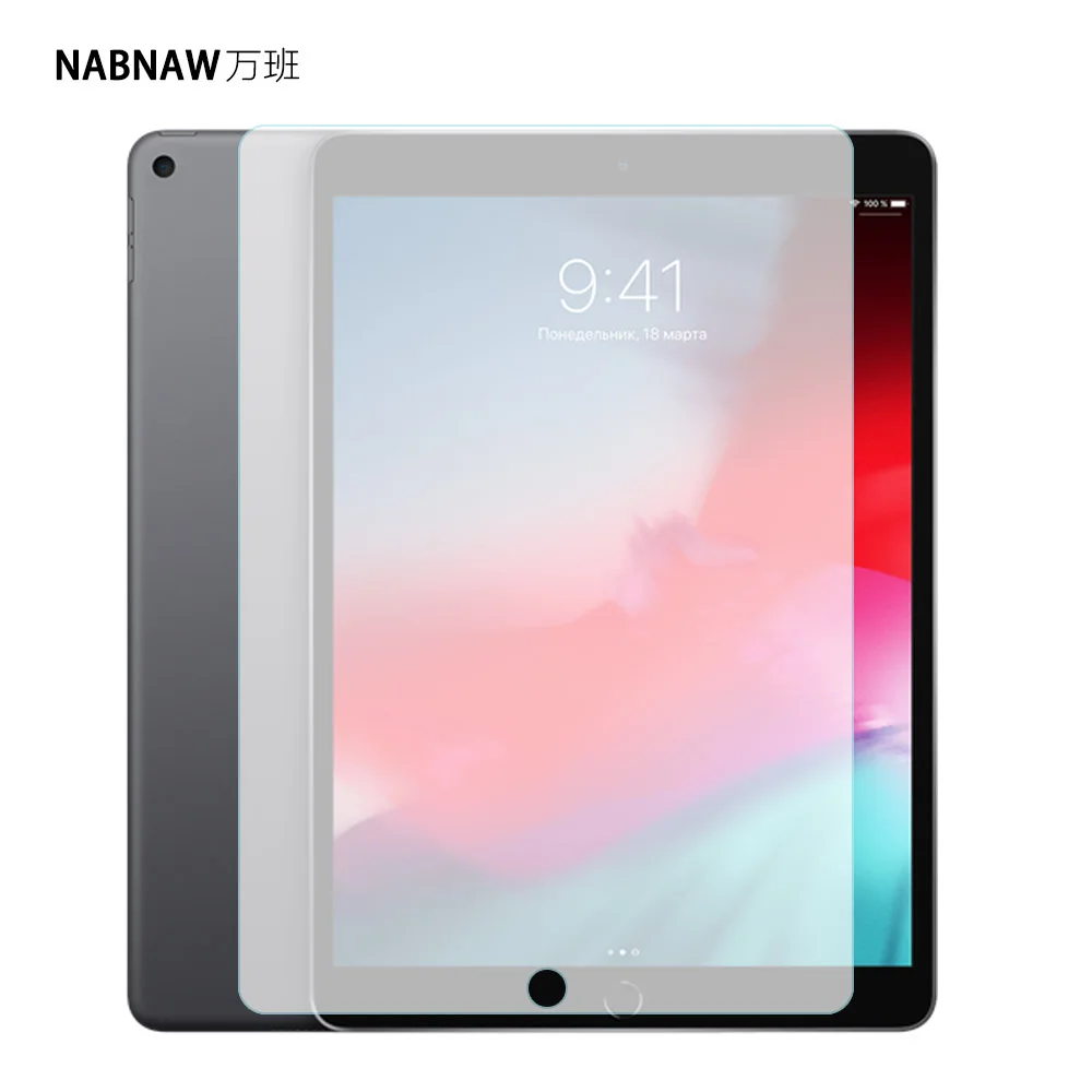 

NABNAW 0.3 mm HD Tempered Glass For iPad New Air 10.5 inches iPad Pro 9H Screen Protector A2152 A2123 A2153 A1701 A1709