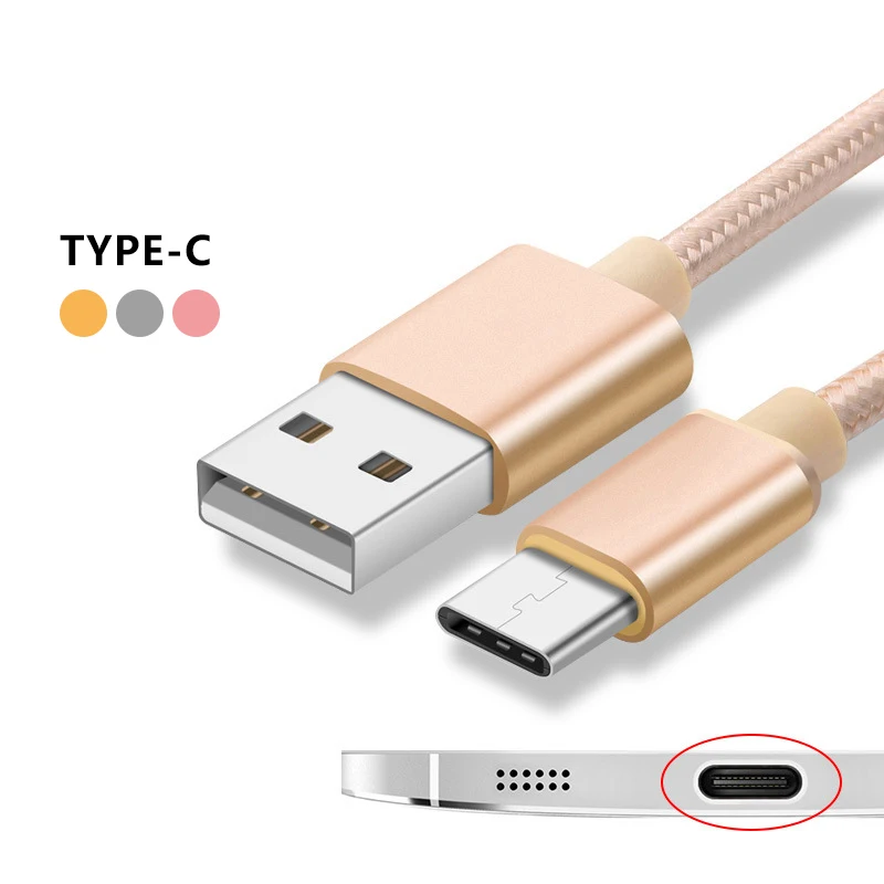 USB Type C Fast Charger Cable for Samsung Galaxy S9 S9+ S8+ Note 9 8 A3 A5 A7 2017 A320F A520F A720F C5 Pro