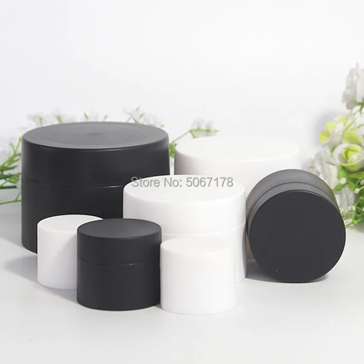 

3g 5g 10g 15g 30g 50g 80g Refillable Bottles Plastic Frosted Empty Makeup Jar Pot Travel Face Cream/Lotion/Cosmetic Container