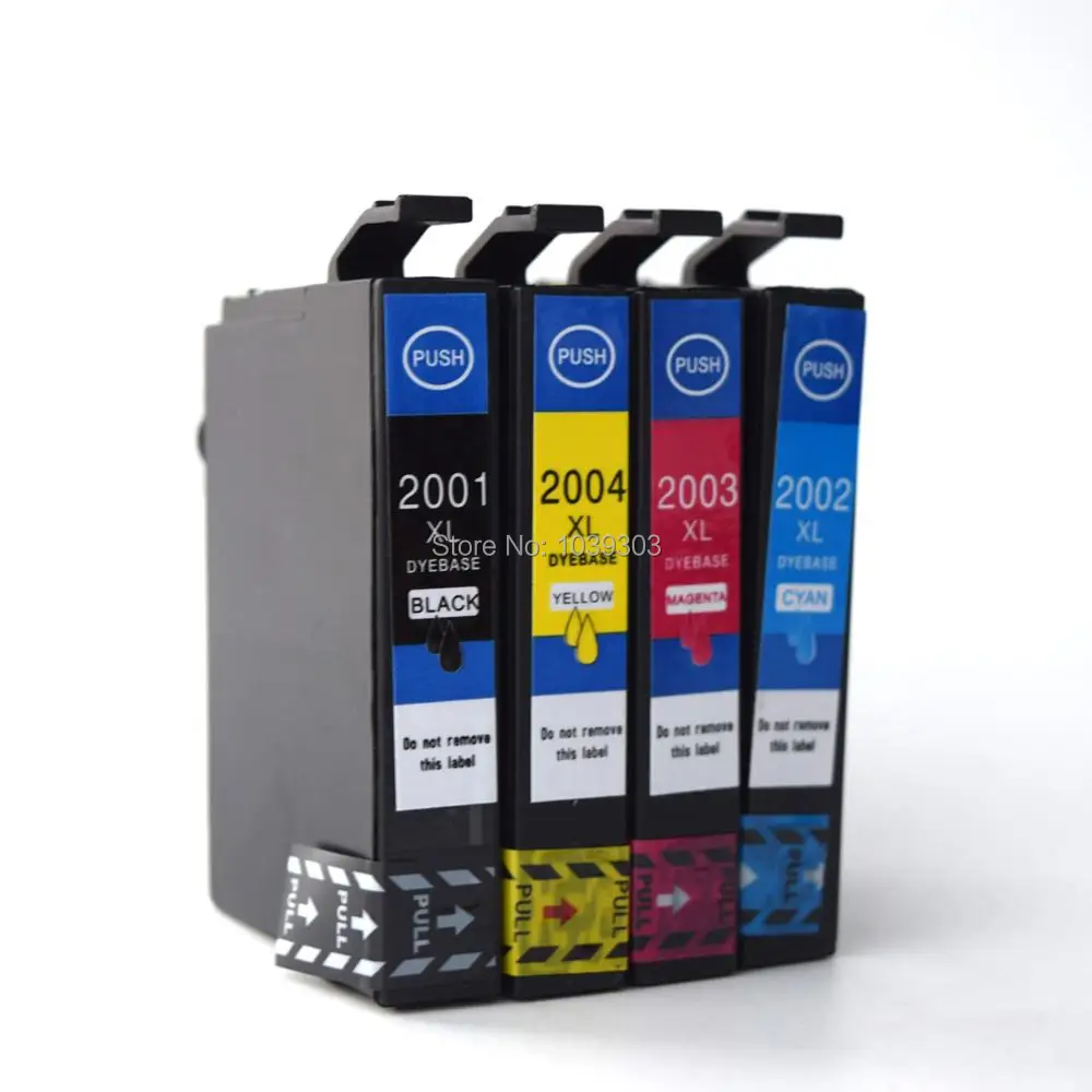 

4 PK Compatible Epson T200 T2201 XL Ink Cartridge for Expression Hom XP200 XP300 XP310 XP400 XP410 Printer Cartridge