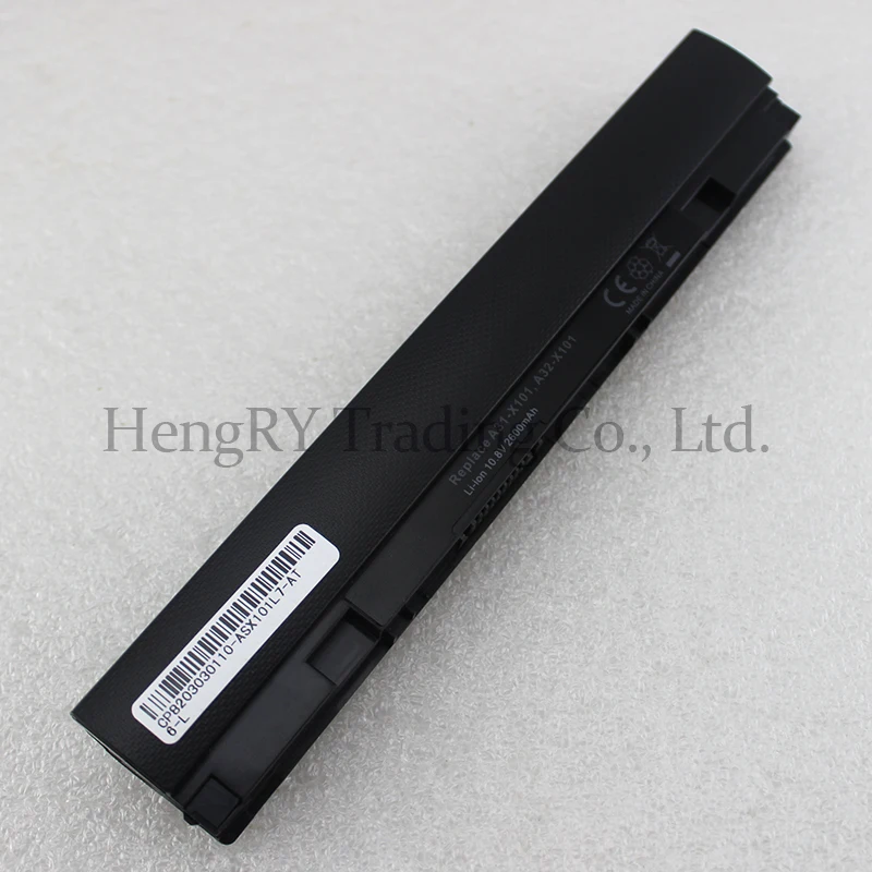 10.8V 3 Cells Laptop Battery For ASUS Eee PC X101CH X101 X101C X101H Replace: A31-X101 A32-X101 2600mAh