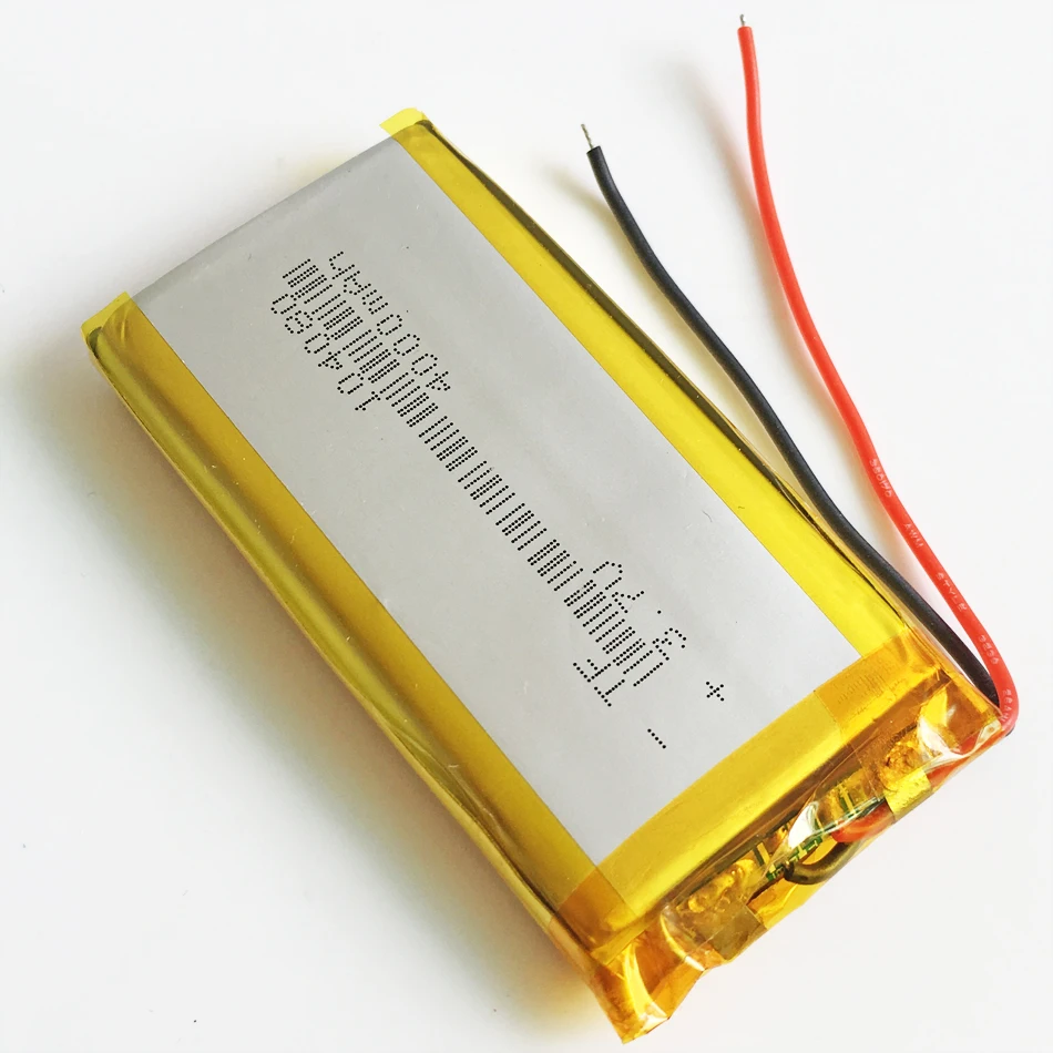 3.7V 4000mAh 104080 Polymer Lithium LiPo Rechargeable Battery cells fit For GPS PSP PAD DVD E-Books Power bank Tablet PC