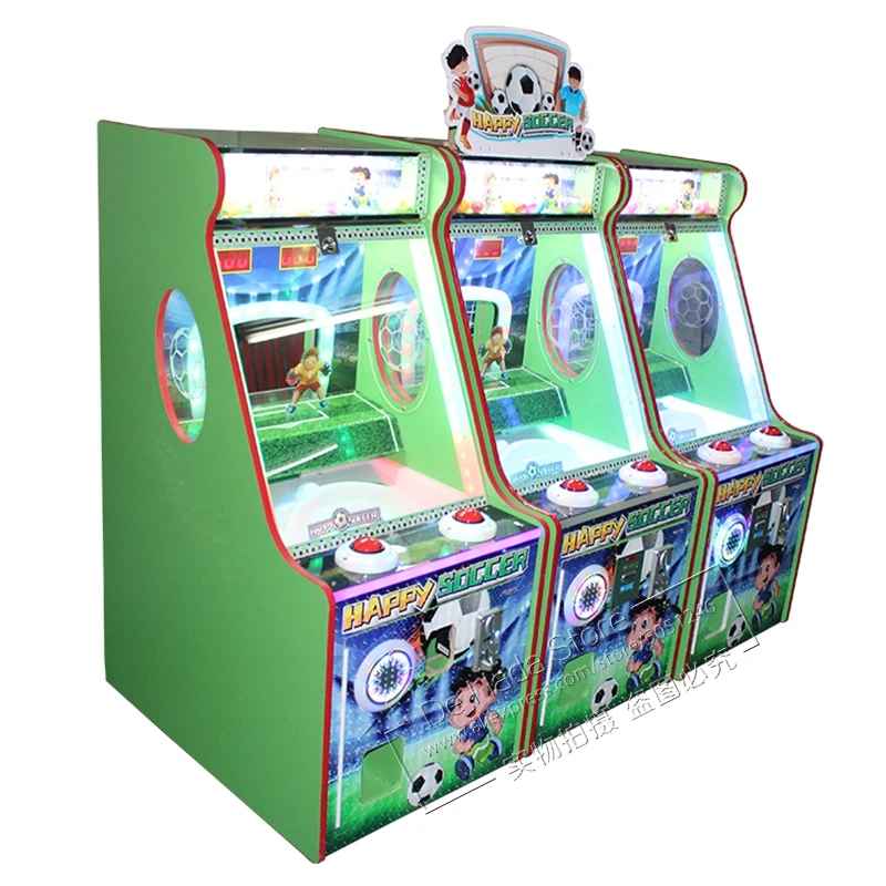 

3 Kids Play Amusement Coin Operated Tickets Redemption Games Football Soccer Ball Shooting Arcade Game Machine