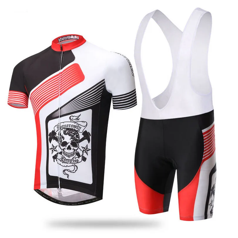 XINTOWN Cycling Jersey Men Ropa Ciclismo Short Sleeve Summer Breathable Bib Shorts Set Outdoor Sports Jersey S-XXXL