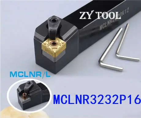 MCLNR3232P16 tokarka CNC narzędzia tokarka narzędzia do cięcia 95 stopni uchwyt na narzędzia tokarskie zewnętrzne 32*32*170mm MCLNL3232P16