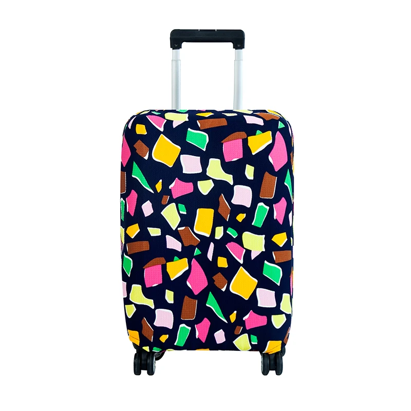 18 to 28 inch Suitcase Cover Travel on Road Stretch Luggage Carry On Protective Trolley Case Macaron Dust Cover
