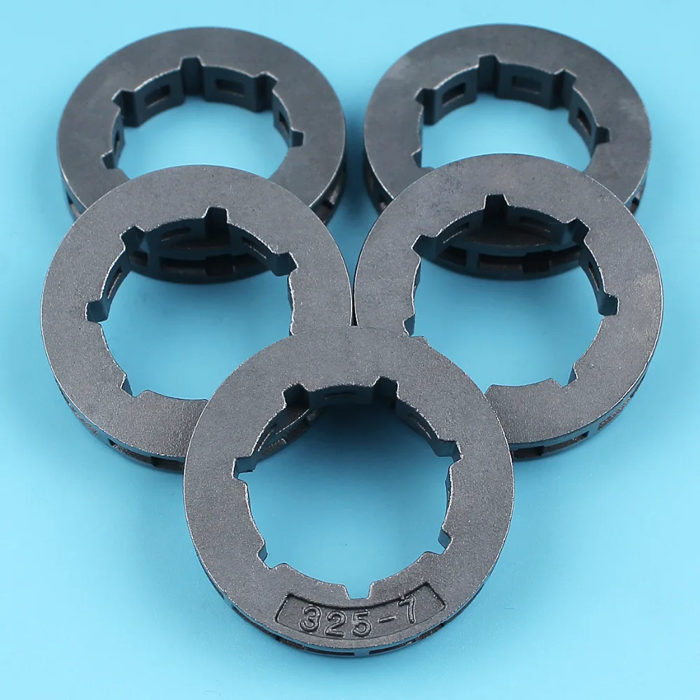 5 x Sprocket Rim .325-7T Small 7 Spline For Stihl 017 018 019 021 023 025 026 028 MS210 MS250 MS260 MS270 Chainsaw #11892