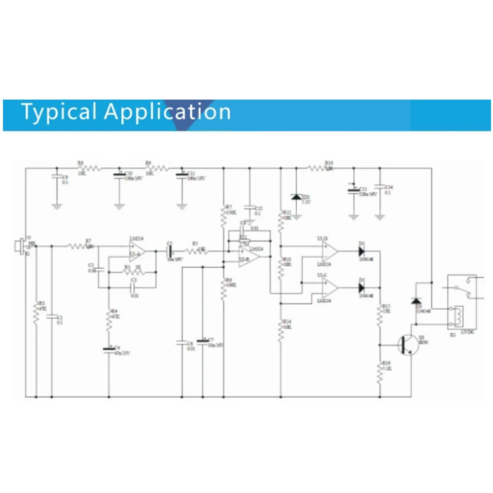 Sensor infrarrojo piroeléctrico D203B