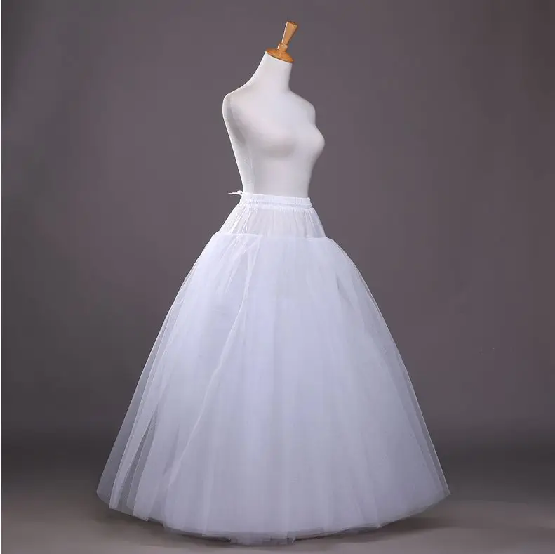 2018 Nuovo Isolatore A Campana Lunghe Gonne di Tulle Delle Donne Sottogonna Per Abito Da Sposa Lolita