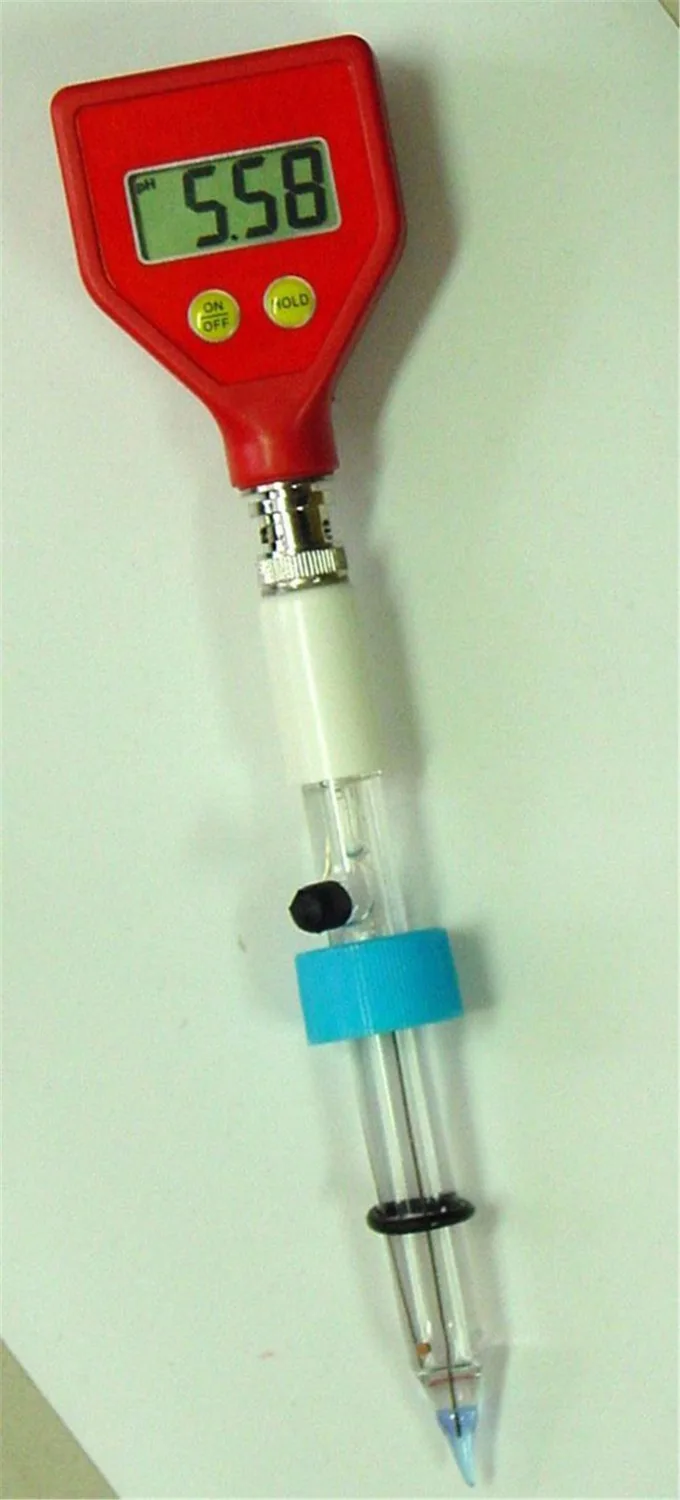 

liquid Water Cheese and Milk PH Meter lab Testing instruments with Glass Sharp Electrode