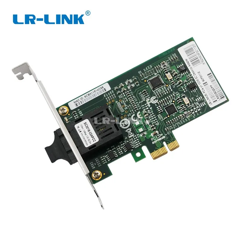 LR-LINK 9020PF 100base-LX ПК Компьютер PCI-Express Сетевая карта Волоконно-оптический сетевой адаптер Сервер Realtek RTL8105