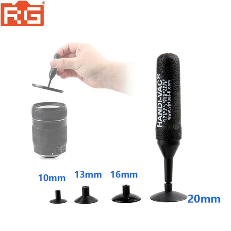 Lens Repair Tool Lens Removal Tool Lens Picking and Suction Lens Suction Cup 4 Tips for Canon Nikon Sony