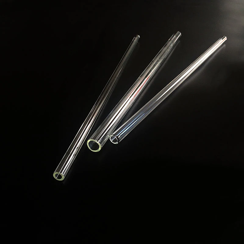 10pcs High borosilicate glass tube, Outer diameter 22mm, Full length 200mm/250mm/300mm, High temperature resistant glass tube
