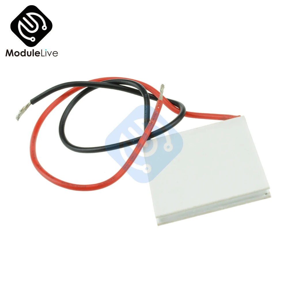 TEC1-12704 12V 30MM*30MM Easy Ceramic HeatSink TEC Thermoelectric Cooler Peltier Heatsink Module for Refrigerator Liquid Cooling