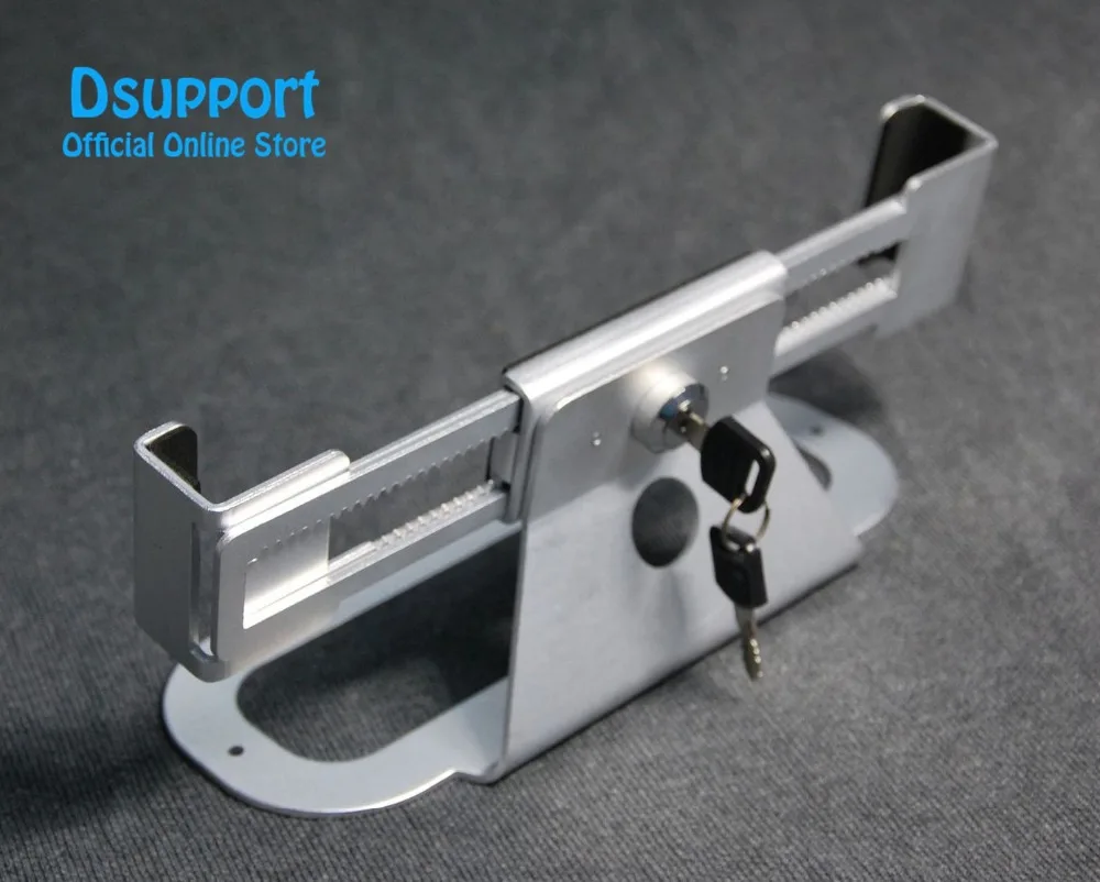 Alumínio Alloy Laptop Display Stand com Trava de Segurança e Chave Anti Theft Holder Suporte Tablet pc 1319